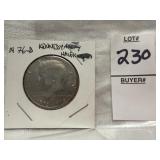 1976-D Kennedy Half Dollar