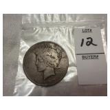 1923 Peace Silver Dollar