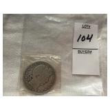 1907 Barber Half Dollar