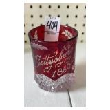 Antique Ruby Flash Souvenir Mug  - "Gettysburg