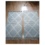 2 area rugs 27"x45"