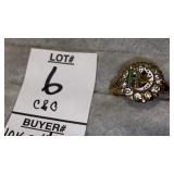 10k gold- filled ï¿½Daughters of Rebekahï¿½ ring, Odd