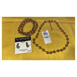 Napier wire bead necklace bracelet & clip