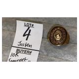 10k Somerset Joint High School class ring 1959