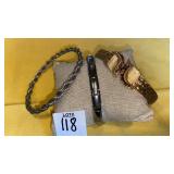 (3) vintage bracelets