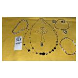 Nine West necklace, pendant on 925 chain,