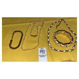 Napier: necklace bracelet set, pearl necklace &