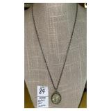 Abalone shell necklace
