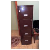 W.P. Johnson Company 4-Tier Filing Cabinet