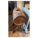 Antique Butter Churn W Stand
