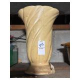 Butter yellow vase