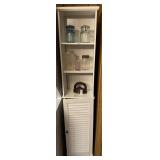 Slim bathroom cabinet 13 X 8.5 X 65.5 in NO