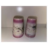 Vintage Dragon Ware" ceramic souvenir salt and
