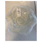 Vintage white opalescent glass ï¿½ Jewel and Fan ï¿½