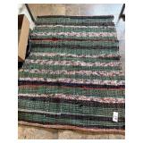 Rag rug 27 X 36 in