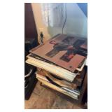 Stack of Assorted Records