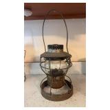 Bandlan B&O Railroad Lantern Marked on Globe and