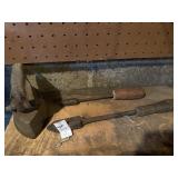 Vintage soldering irons and iron