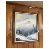 Framed Winter Art
