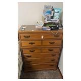 Wooden 6 Drawer Dresser