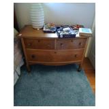 Birdseye front dresser 40" wide, 27" tall, 21"