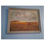 Framed wall art