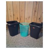 Three waist cans