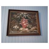 Framed wall art