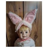 Collector bunny doll