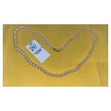20ï¿½ï¿½ genuine pearl necklace 14k clasp