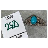 Sterling turquoise ring