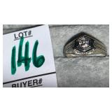 14k antique diamond ring 10pt