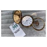 Elgin bird motif ladies pocket watch - no crystal