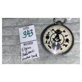 Elgin Masonic pocket watch - window back