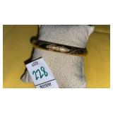 14k gf Black Hills Gold bangle bracelet