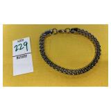 Stainless steel mens bracelet