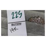 14k 1/2ct tw diamond band