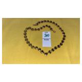 Gold-filled Trifari heart necklace