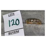 14k 1/3ct tw diamond anniversary band ring