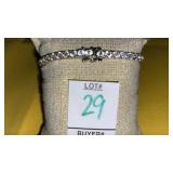 Sterling CZ tennis bracelet