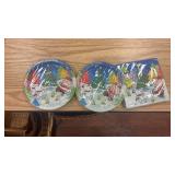 Lot of Peanuts Plates and Napkins Christmas