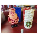 2 Christmas candells