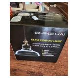Glass pendant light new