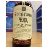 Seagrams Canadian Whiskey 750 ML with container