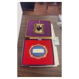 Two White House Christmas Ornaments 1999 and 2000