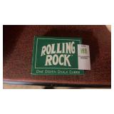Rolling Rock Chalk Cubes