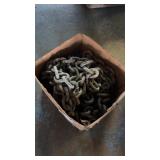 Box of heavy duty chains