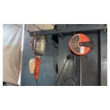 Cord Reel and Trouble Light