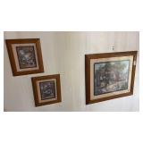 Framed Nook and House Pictures