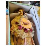 Connoisseur collection doll porcelain